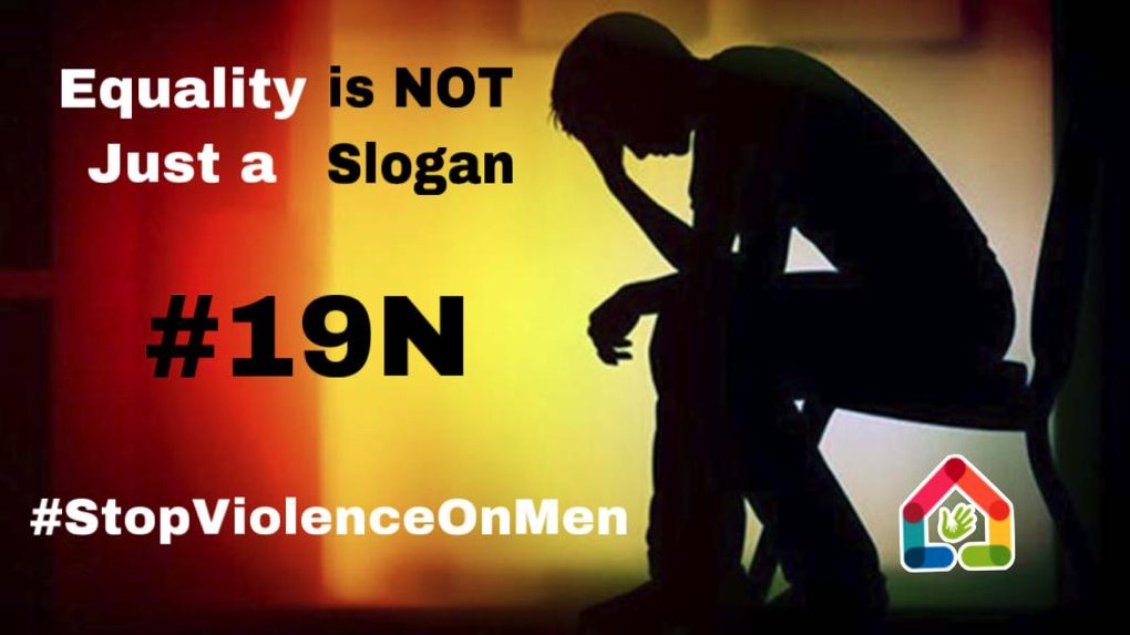 Stop Violencia On Men. Stop Violencia sobre los hombres, también son personas y pueden ser maltratados.