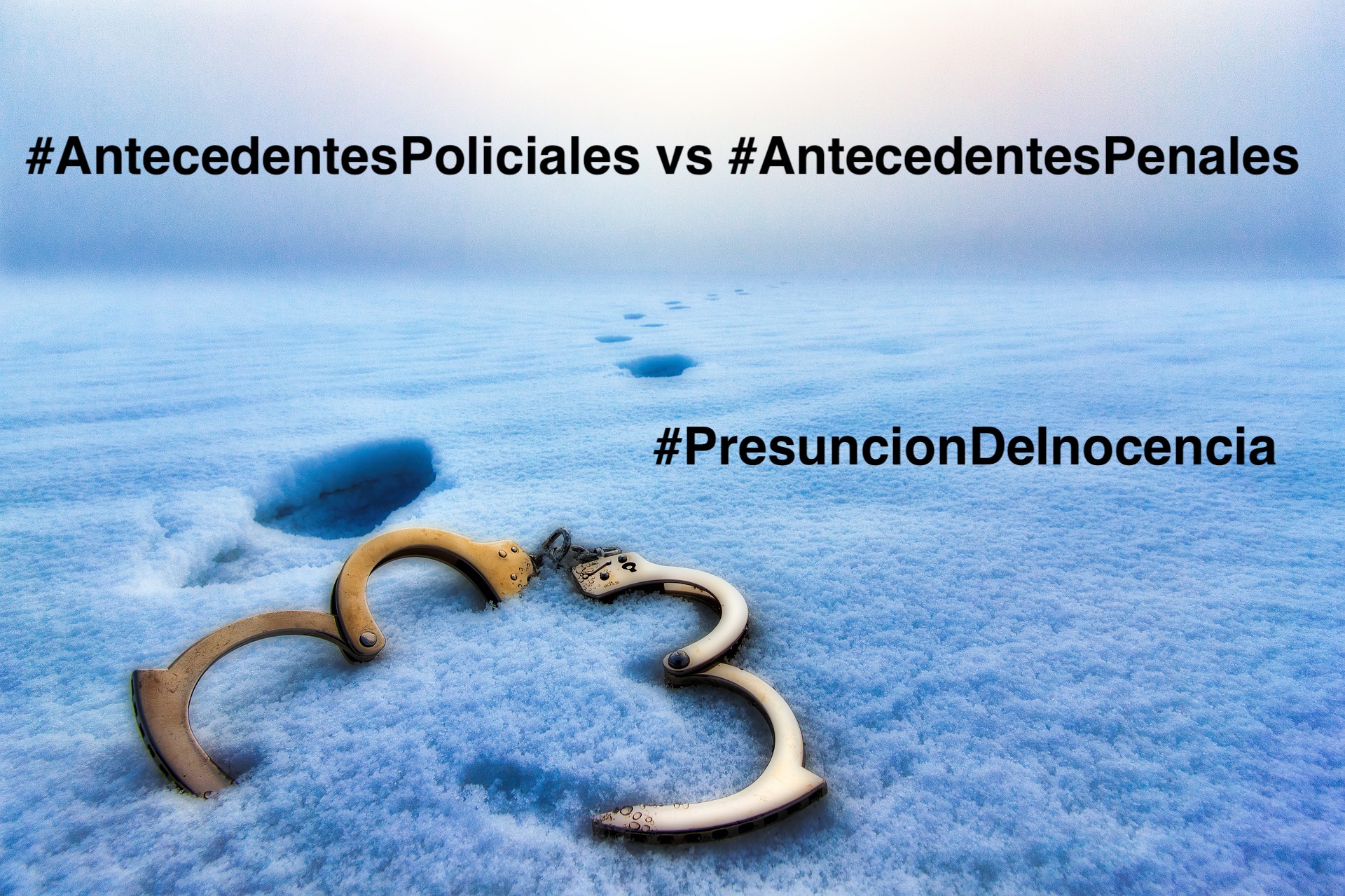Antecedentes Policiales vs Antecedentes Penales. Presunción Inocencia España.