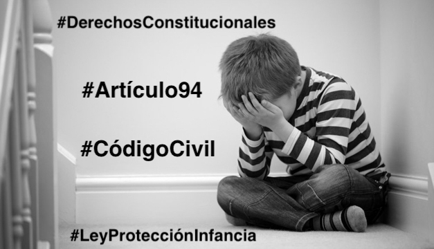 Articulo 94 Código Civil España. Ley protección Infancia