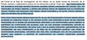 Fiscalía General del Estado induce a que los hombres denunciados por Violencia de Género firmen una conformidad.